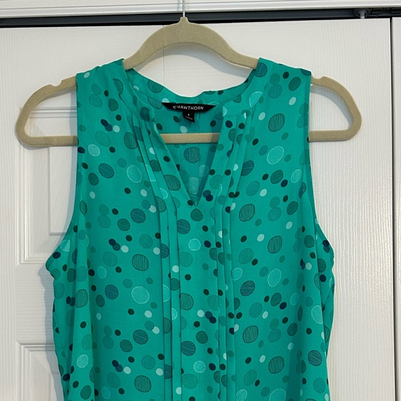 41 Hawthorn Sleeveless Polka Dot Tank Top. Size Small - Picture 2 of 5